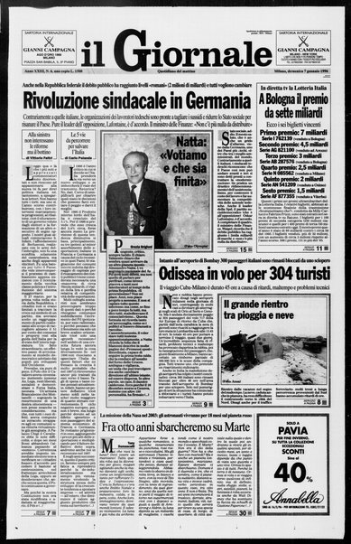 Il giornale : quotidiano del mattino